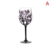 Four Seasons Trees Wine Glasses Goblet Creative Printed Glass Cup For Wine Beer A