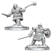 DWARF FEMALE FIGHTER D&D Nolzur's Marvelous Miniatures WizKids WZK90406
