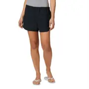 COLUMBIA Women's PFG Tamiami Pull-On Shorts - Black - XL
