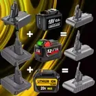 Battery Adapter for Makita Milwaukee 18V Battery Convert to Dyson V6 V7 V8 AU oc