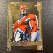 2024 SkyBox Marvel Metal Universe Avengers Gold #79 Captain Britain Mint