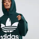 ADIDAS ORIGINALS LOGO HOODIE 三葉草 帽踢 OVERSIZED