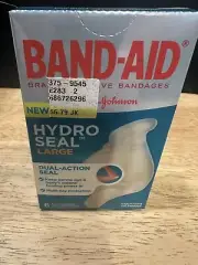NIB Hydro Seal Gel Bandages (6 In Box) Band-Aid Johnson+Johnson