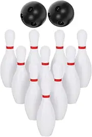 Toyvian 1 Set Bowling Set for Pin Indoor Outdoor Activity Game Safe Bowling Set for Family Bonding and Fun Social Interaction Encourages Teamwork and Physical Activity