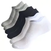 3 Pairs Mens Womens Sports Trainer Socks Low Cut Cotton Breathable Summer Socks