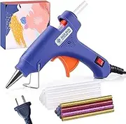 Hot Glue Gun,TOPIND Mini Hot Melt Glue Gun Kit with 30 Pcs Glue Sticks,High Temp Glue Gun for DIY Craft,Home Quick Repairs…