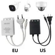 Random Color Outdoor Waterproof CCTV Camera Power Supply Adaptor AC/DC 12V 2A EU