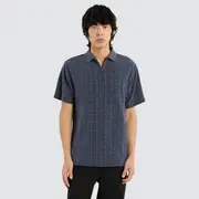 [Thrills] Warped State Quarter Zip Polo Dark Slate XL