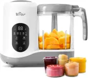 Bear Baby Food Maker One Step Baby Food Processor Steamer Puree Blender Cooking