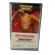 JOHN WILLIAMS & BOSTON POPS Aisle Seat - Cassette Tape - Sealed Cracked Case