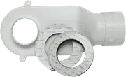Pacifica Dryer Vent Flat Adapter