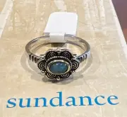 NWT Sundance Catalog Silver Gold Apatite “Beholden Ring” Size 10