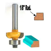 1 pc 1/4 SH Convex Cove with 1/8" Radius 1/4" High Router Bit S