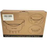 Hat Rack for Wall Hat Organizer Plastic Hat Racks Baseball Caps, Adhesive +hook
