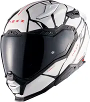 Nexx X.WST3 B-Side, full face helmet , color: White/Black , size: XXL