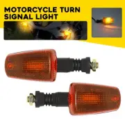 2x Amber Front/Rear Turn Signal Blinker Indicator Light For Yamaha FZR600 TW200