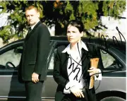 BILL PULLMAN AND JULIA ORMOND SIGNED SURVEILLANCE PHOTO