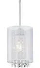 MO&OK Adjustable White Chrome Color Finish New Chandelier Hanging Light