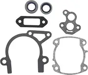 The Lord of the Tools 6Pcs Engine Gasket Exhaust Cylinder Gasket Set with Oil Seal Compatible with Stihl TS410 TS420 TS500i Cut-Off Saw, OEM 4238 007 1003
