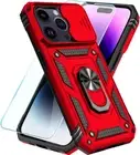 For Apple iPhone 14 Pro Max,Plus Ring Case Hybrid Rugged Stand Shockproof Cover