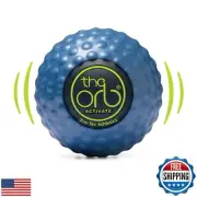 Pro-Tec Athletics Orb Activate Vibrating Massage Ball 4.5”, Blue, Deep Tissue
