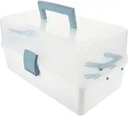 TEHAUX Hair Accessories Organizer Box Hair Clip Storage Women's Headdress Box Cosmetic Organiser Storage
