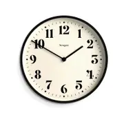 Newgate Number Two Wall Clock Matte Black