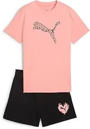 [PUMA] FLAMING LOVE Tee and Shorts Set G