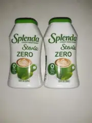 2 Bottle of SPLENDA LIQUID Stevia Zero Calorie Sweetener Drops Great Deal!