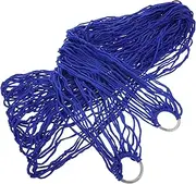 MOTHNUR Portable Mesh Hammock for Camping Lightweight Single Person Swing Chair with Durable Nylon Rope Breathable Design for Enhanced Stability for