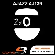 Corepad Skatez Ajazz AJ139 Hyperglides Replacement Mouse Feet PTFE Teflon