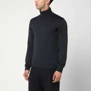 [Roberto Collina] Anthracite grey wool turtleneck sweater 46 IT Grey