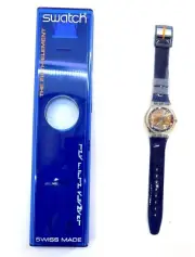 NEW Swatch Watch THE FIFTH ELEMENT GK260 Movie Special Edition 1997 + Case Paper