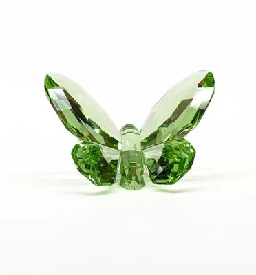Swarovski Crystal Statue Figurine 855773 Butterfly Light Peridot NEW H