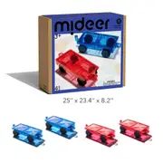 Mideer 4 Pcs Magnetic Tiles Car Base Set