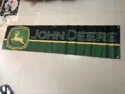 John Flag Deere Banner 2x8ft johndeere FLAG Garage Wall Art &amp; Outdoor workshop QQTO460