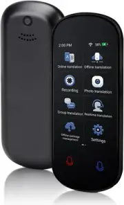 RAVIAD Language Translator Device, Two Way Real-Time Voice Translation, Suppo...