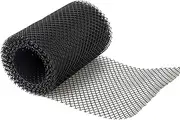 15 * 600cm Plastic Gutter Guard Mesh Protector Leaf Protection Cover Netting Gutter Net Black One Size