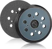 2 Pieces 125mm 8 Hole Hook And Loop Orbital Sander Pad Replacement Sanding Pad