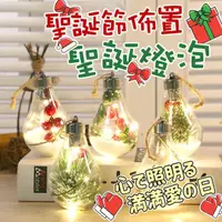 在飛比找momo購物網優惠-聖誕節佈置聖誕燈泡裝飾2個(聖誕節 聖誕節佈置 交換禮物 聖