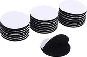 MsaHeuto Sewing Fasteners Interlocking Tape for Home Projects Black, Round 26pcs, 5cm