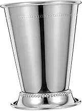 TOPPERFUN Cocktail Glass Cup Vintage Decor Vintage Drinkware Scene Accessories Carnival Decorations Halloween Decorations Metal Goblets for Drinking Bar Goblets Stainless Steel Silver