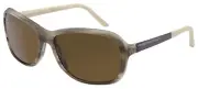 PORSCHE DESIGN P8558-D Women's Matte Olive Sunglasses Brown Lens