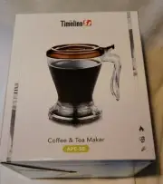 Timolino Ingeni Coffee & Tea Maker 16 fl.oz. Brew Steep Strainer New