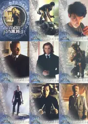 LARA CROFT TOMB RAIDER MOVIE 2001 INKWORKS COMPLETE BASE CARD SET OF 90