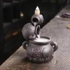 Backflow Incense Burner Workmanship Home Decor for Bedroom Living Room Hotel