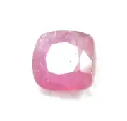 Natural Enhanced Semi-Precious Burma Ruby 2.80 Carat Cushion Cut Loose Gem