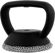 Dish Scrubber Cleaning Brush - Scrubber Brush Silicone Handle Pot Cleaning Tool | Ergonomic Multi-Functional Kitchen Dish Scrubber, Cast Iron Brush for Pans, Grills, Kitchen Stove