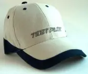 TEST PILOT SKI/SNOWBOARD GEAR NAVY/CREAM FLIGHT EMBROIDERED ADJUSTABLE CAP/HAT!