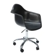 SK Designer Living | Replica Eames DAW / DAR Desk Chair | Black